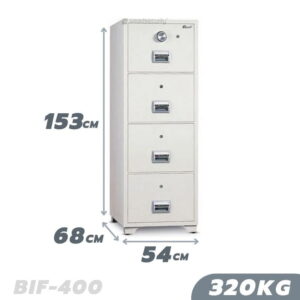 320 KG Fireproof Filing Cabinet BIF-400