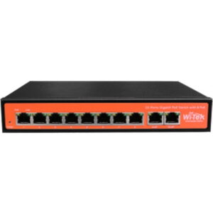 WI-PS308G 10-Port 48V Gigabit Ports PoE Switch with 8-Port PoE