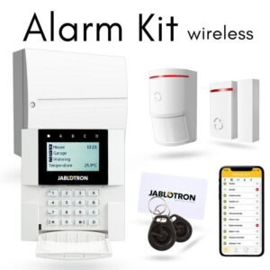 Jablotron Wireless Intrusion Alarm Kit-  Loud Siren with Mobile App - for home and business