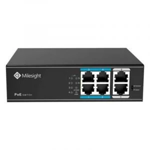 MS-S0204-EL Milesight PoE Switch 4 Port