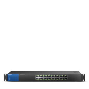 Linksys LGS124 Gigabit POE+ Switch - 24 Ports