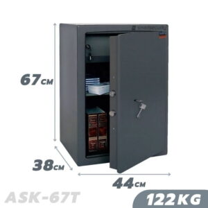 122 KG ANTI-BURGLARY SAFE VALBERG ASK 67T GRADE I