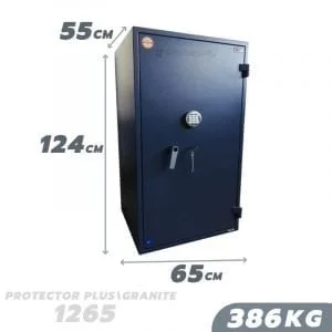 386 KG VALBERG PROTECTOR PLUS / GRANITE 1265 ANTI-BURGLARY SAFE GRADE I