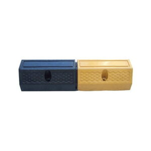 This is a picture of the RUBBER TIRE STOPPER parking block provided by Smart Security in Lebanon_2