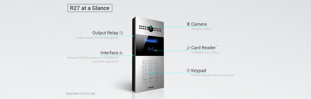 This is a picture of the Akuvox Video intercom provided by Smart Security in Lebanon_3
