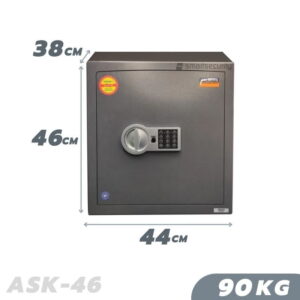 90 KG ANTI-BURGLARY SAFE VALBERG ASK 46 GRADE I