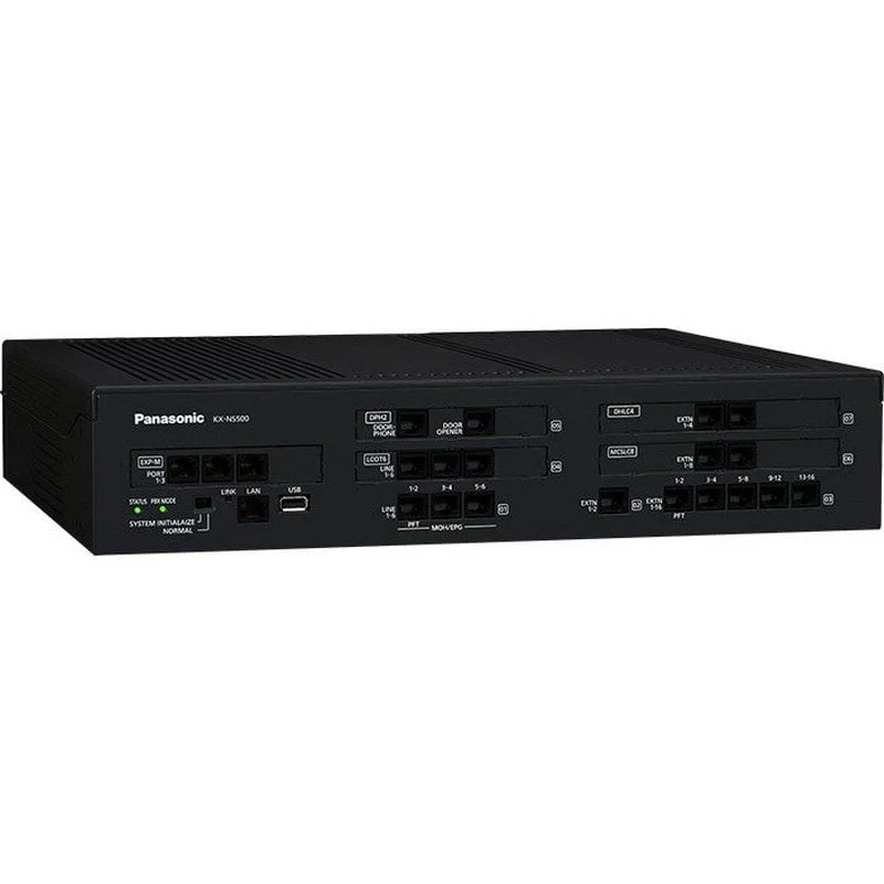 This is a picture of the Panasonic KX NS500 Smart Hybrid PBX provided by Smart Security in Lebanon_4