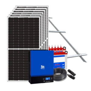 This is a picture of the Solar energy System Package 10 AMPS sold in Lebanon by Smart Security Lebanon