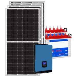This is a picture of the Solar Energy System Kit 8 AMPS sold in Lebanon by Smart Security