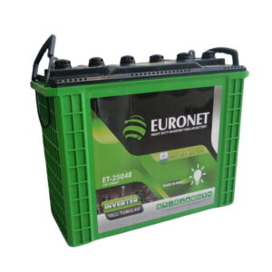 This is a picture of the Euronet Tubular Battery 12V 250AH Deep Cycle sold in Lebanon by Smart security Y.C.C